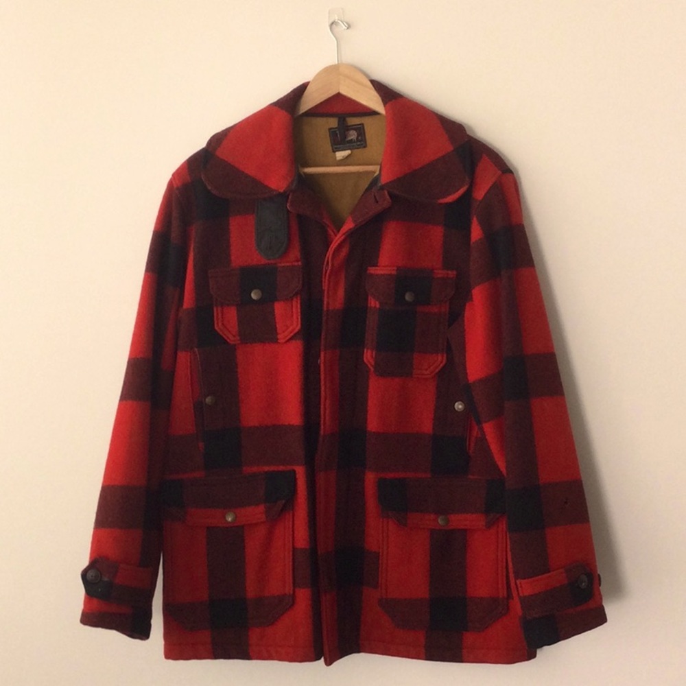 Vintage Woolworth hunting coat from the 50’s or 60’s.